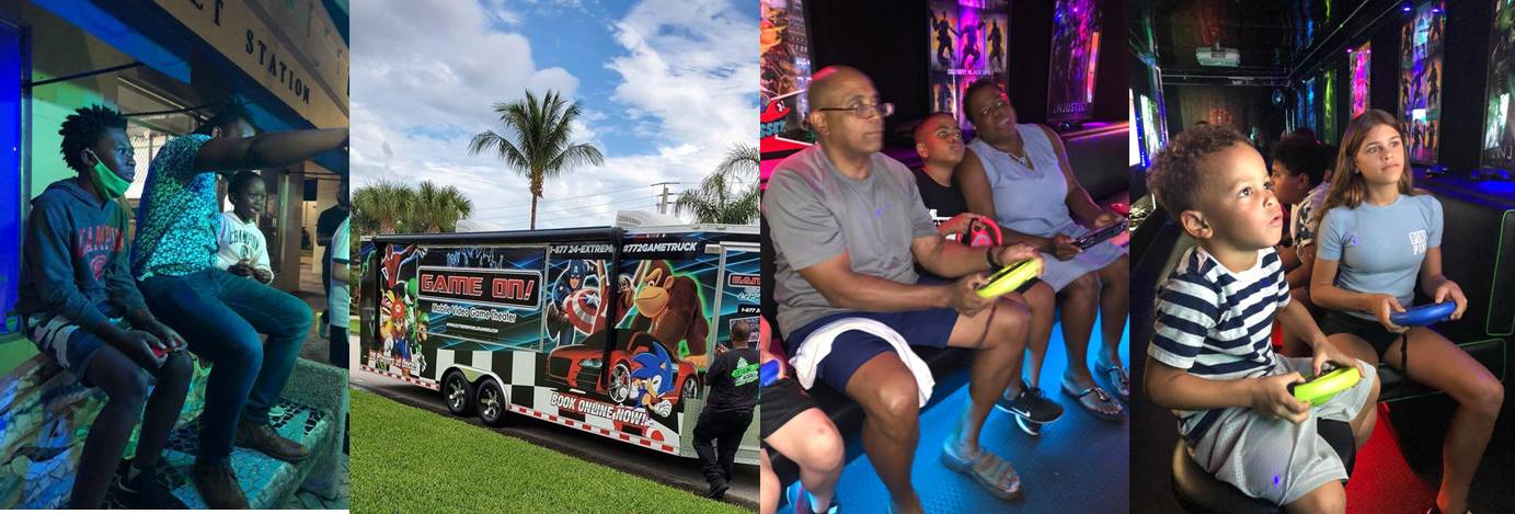 Video game truck party in Indian River, St. Lucie, and Martin counties